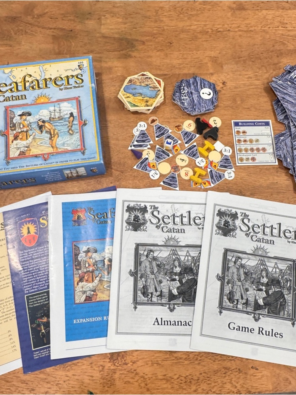 Mayfair Games "The Seafarers of Catan" Game Expansion